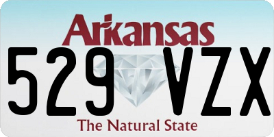 AR license plate 529VZX