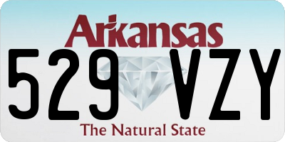 AR license plate 529VZY