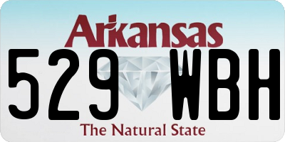 AR license plate 529WBH