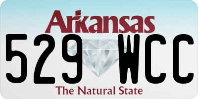 AR license plate 529WCC