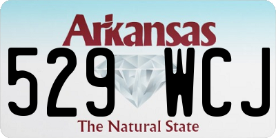 AR license plate 529WCJ