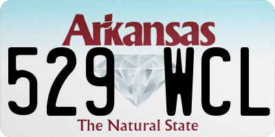 AR license plate 529WCL