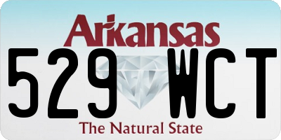 AR license plate 529WCT