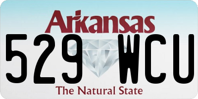 AR license plate 529WCU