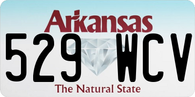AR license plate 529WCV