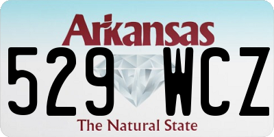 AR license plate 529WCZ