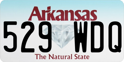 AR license plate 529WDQ