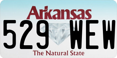 AR license plate 529WEW