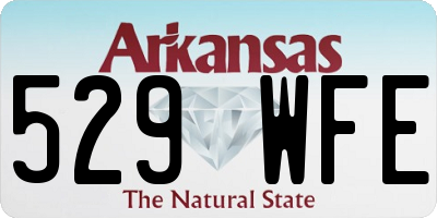 AR license plate 529WFE