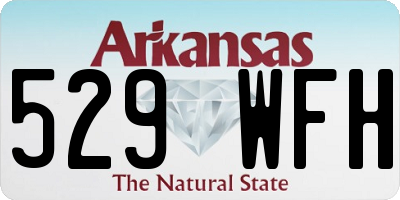 AR license plate 529WFH