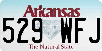 AR license plate 529WFJ