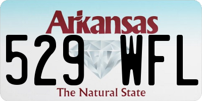 AR license plate 529WFL
