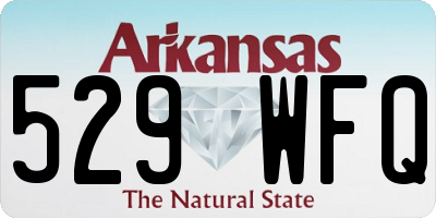 AR license plate 529WFQ