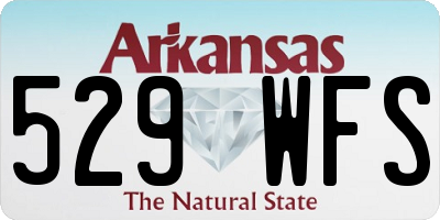 AR license plate 529WFS