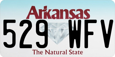 AR license plate 529WFV