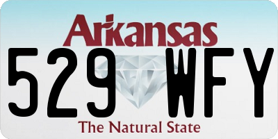AR license plate 529WFY