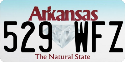 AR license plate 529WFZ