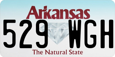 AR license plate 529WGH