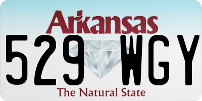 AR license plate 529WGY