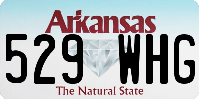 AR license plate 529WHG