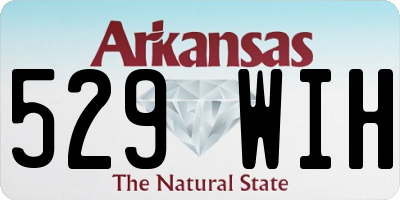 AR license plate 529WIH