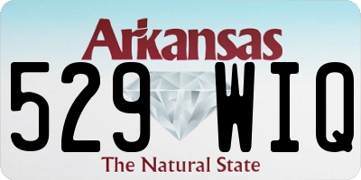 AR license plate 529WIQ