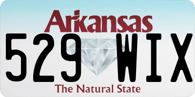 AR license plate 529WIX