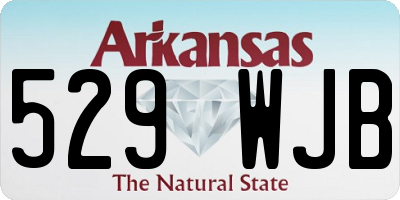 AR license plate 529WJB