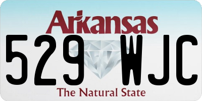 AR license plate 529WJC