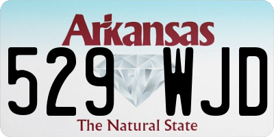 AR license plate 529WJD