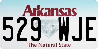AR license plate 529WJE