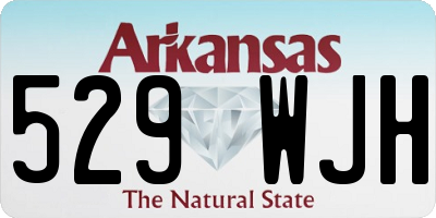 AR license plate 529WJH