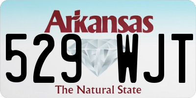 AR license plate 529WJT