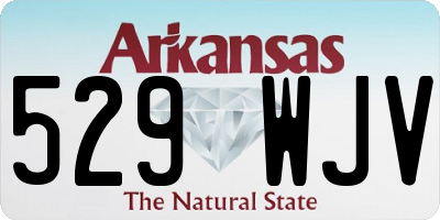 AR license plate 529WJV