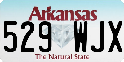 AR license plate 529WJX