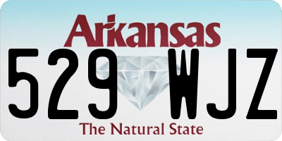 AR license plate 529WJZ