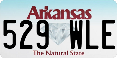 AR license plate 529WLE