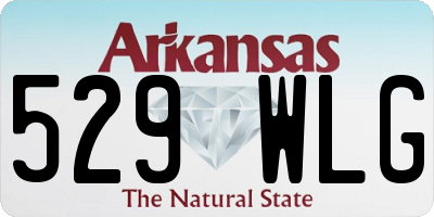 AR license plate 529WLG
