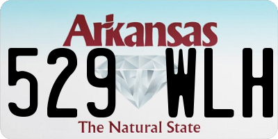 AR license plate 529WLH