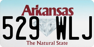 AR license plate 529WLJ