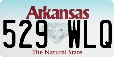 AR license plate 529WLQ