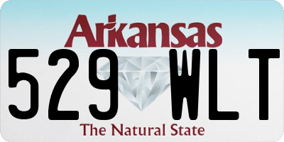 AR license plate 529WLT