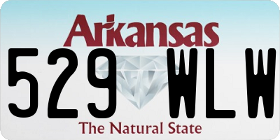 AR license plate 529WLW