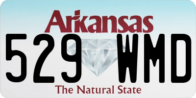 AR license plate 529WMD
