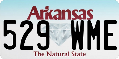 AR license plate 529WME