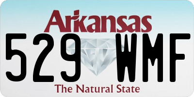 AR license plate 529WMF