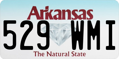 AR license plate 529WMI