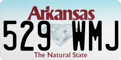 AR license plate 529WMJ