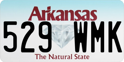 AR license plate 529WMK