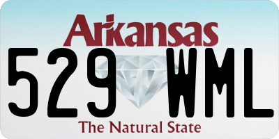 AR license plate 529WML